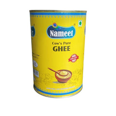 Natural Desi Cow Ghee By Nameet | Rich In Nutrients & Healthy Desi Cow Ghee For Enhance Any Dish | (1 Litr) 33.8 Ounce | Tin Pack
