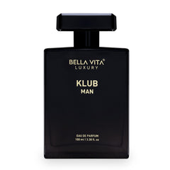 Bella Vita Luxury Klub Man Eau De Parfum 100ml 3.4 Fl.oz. Long Lasting | Gift For Husband