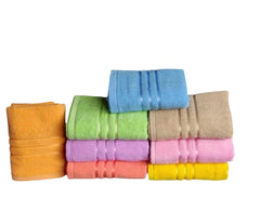 T Trendy Mart Cotton Hand Towels 900 Gsm | Cotton Towel, Multipurpose Napkins For Kitchen Towel (Multicolour) - Set Of 6