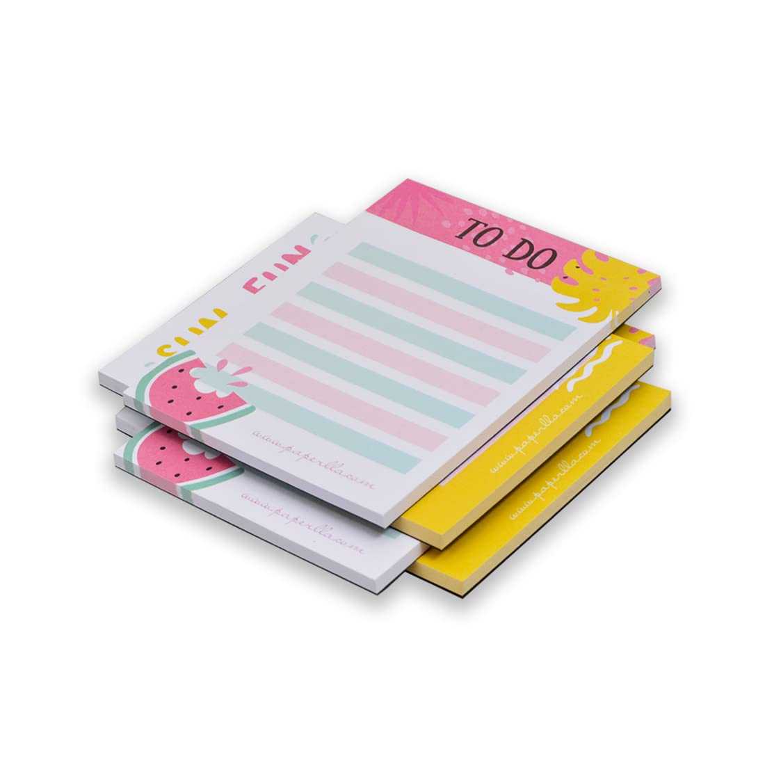 Journal Diary Planner Notes, To Do List Notepads Memo Pads Stationary Gift For Colleagues, 4pcs