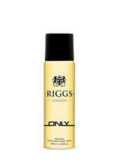 Riggs London Only Perfumed Deodorant Body Spray 250ml 8.4 Fl.oz. Unisex Fragrance | Long Lasting