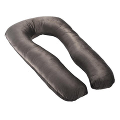Pregnancy & Nursing Pillow Combo, U Shape Maternity Pillow, Charcoal Grey | For Pregnancy Sleeping, 5 In 1 Multipurpose Use, Nursing Pillow | For Breastfeeding With Cotton Removable Cover