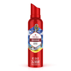 Old Spice Original No Gas 24 Hour Long Lasting Freshness Deodorant Perfume Body Spray For Men 140ml 4.7 Fl.oz.