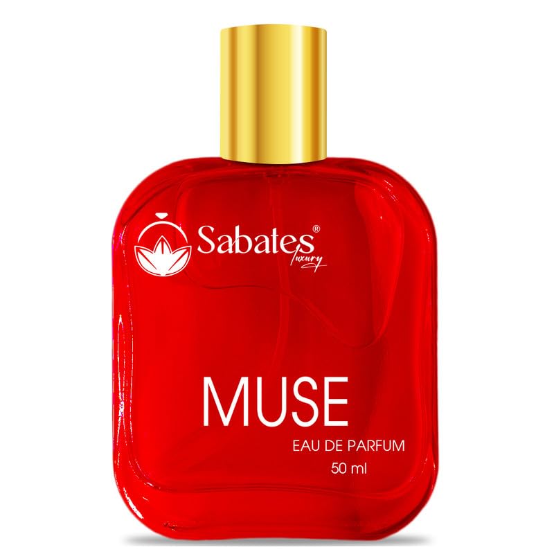 Sabates Muse Blossom Eau De Parfum 50ml 1.6 Fl.oz. | Perfectly Suited For Men & Women & Instant Freshness, Anytime / Anywhere