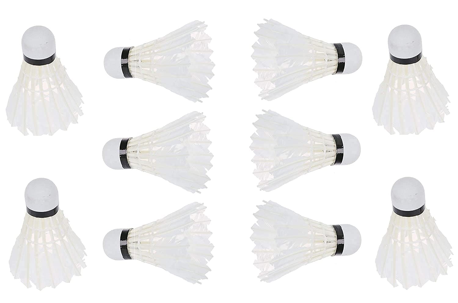 The MLS Special Feathers Shuttlecock , Perfect For Competition & Training | White , Pack Of 10