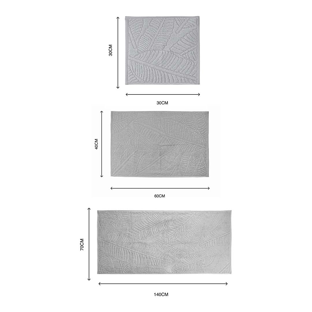 Musa Banana Terry Towel 900 Gsm 1 Bath, 1 Hand & 1 Face Towels With Free Bag 900 Gsm | Terry Towels For Bath Large Size (Shadow Grey) -Set Of 3
