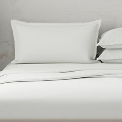100% Cotton Plain Bedsheet Set With 4 Pillow Covers - 108 X 108 Inches, White | 300 Thread Count - Gift For Weddings Or Anniversary King Size Bedsheet