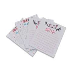 Kids Love Writing, Drawing, Doodling Best Daily Planner Check List, Bucket List (Winter) Set Of 4