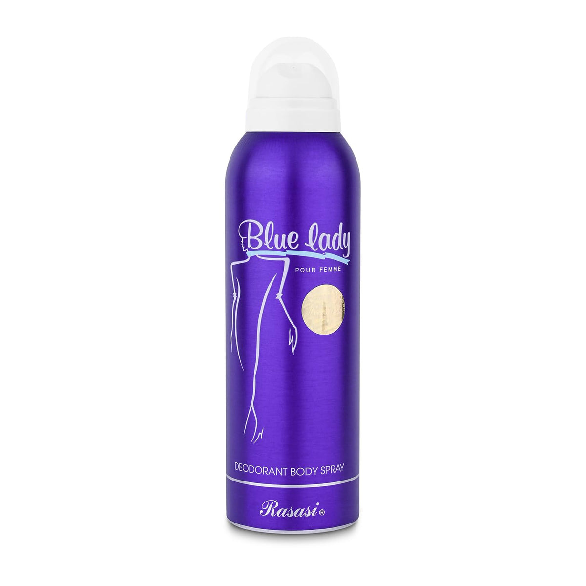 Rasasi Blue Lady Pour Femme Deodorant Body Spray 200ml 6.7 Fl.oz. Long Lasting | Perfect Gift For Wife | Skin Friendly Deo