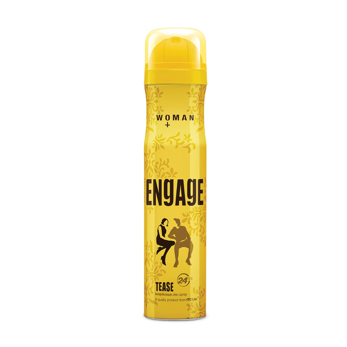 Engage Tease Deodorant For Women | Citrus & Floral , Skin Friendly Fragrance Body Spray 150ml 5 Fl.oz. | Perfect For All Occasions