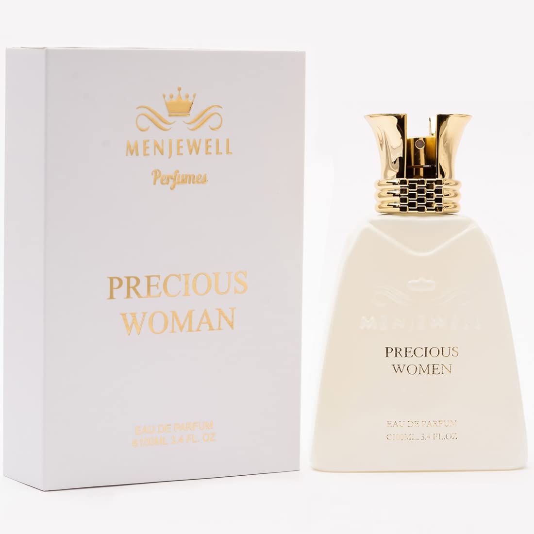 Menjewell Precious Women Eau De Parfum 100ml 3.4 Fl.oz. Women Fragrance | Non-alcoholic