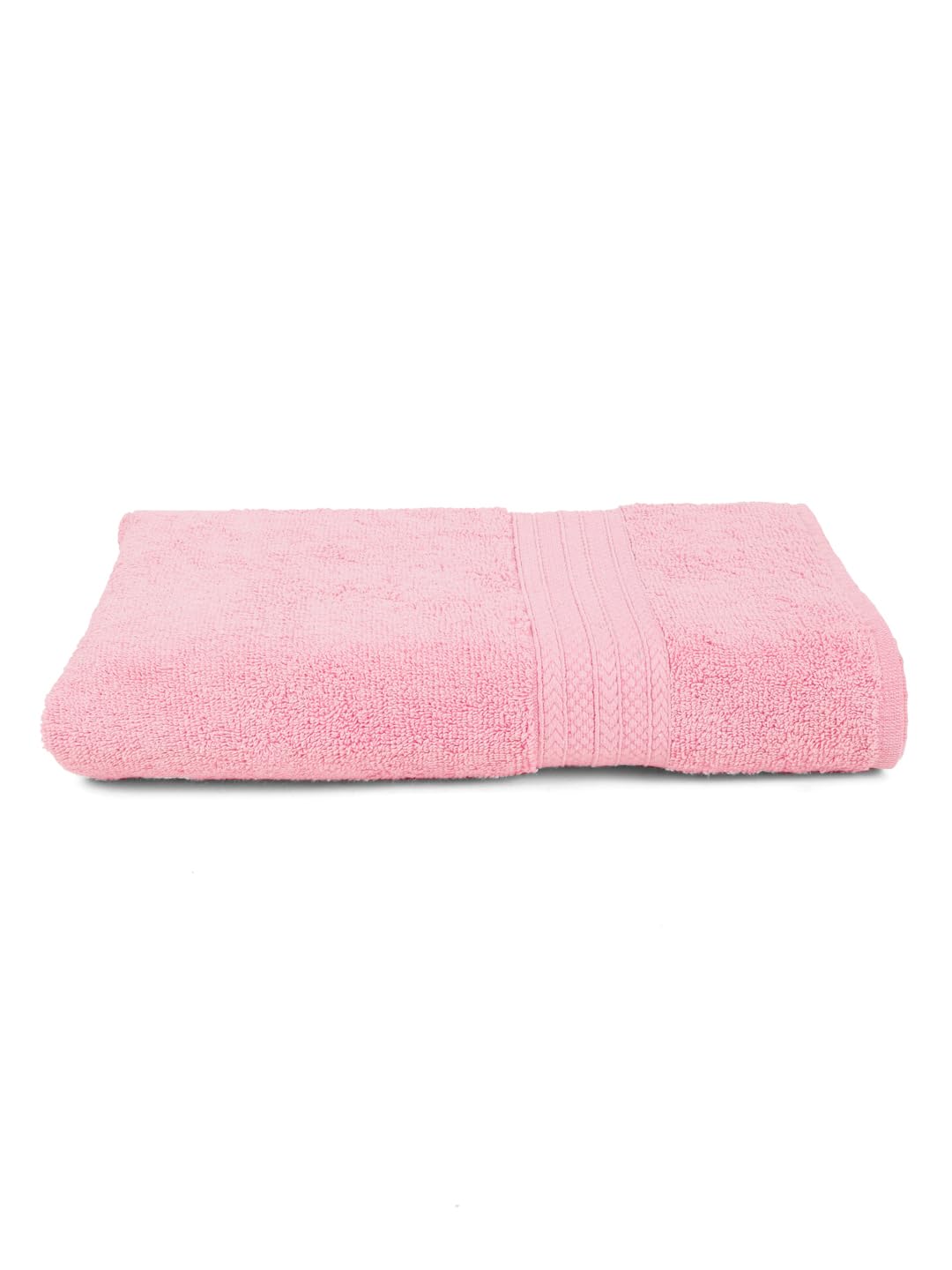 Creeva Classic Cotton Bath Towel 550 Gsm - Baby Pink