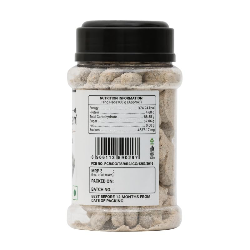 Indian Kitchen Hing Peda 420gm, (210gm *2) | Good For Digestion | Jar Pack