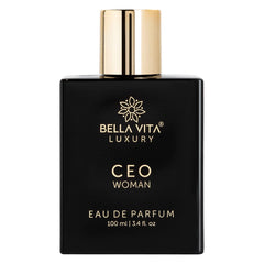 Bella Vita Luxury CEO Woman Eau De Parfum 100ml 3.4 Fl.oz. Women Fragrance | Long Lasting