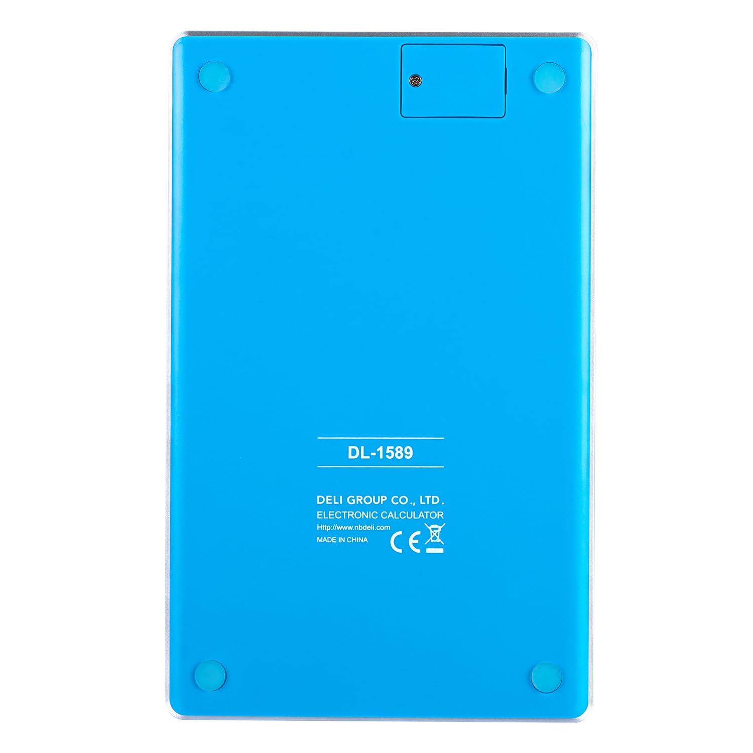 Deli 1589 Modern Calculator- Blue | Perfect For Quick Calculations, Complex Equations, Or Managing Finances