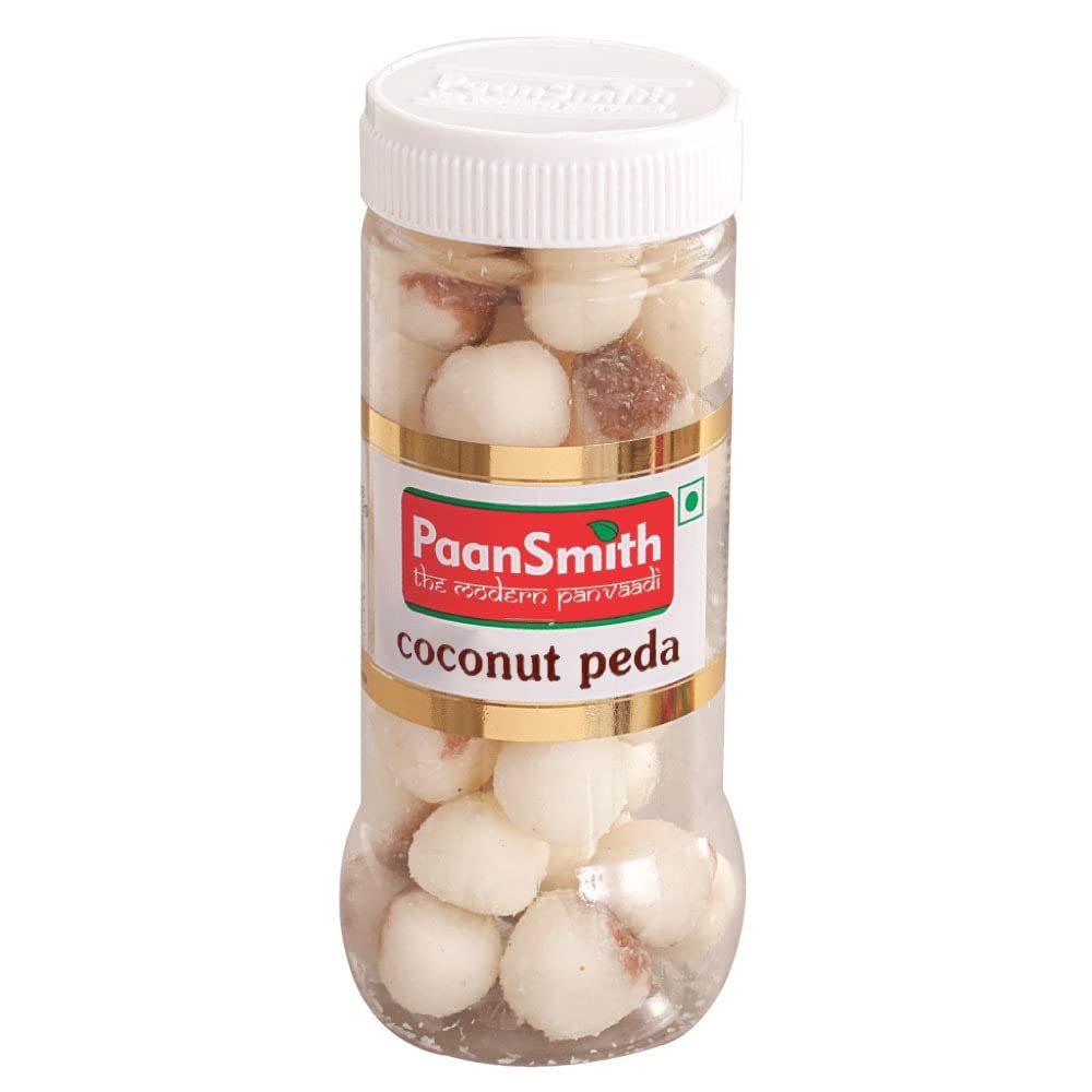 Paansmith Coconut Peda (Candies) 200gm, | Coconut Based Sweets | Healthy Snacks