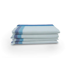 Athom Trendz Living Light Weight Cotton Premium Waffle Border Bath Towel | Pack Of 4 Multi1
