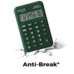 Bambalio 8 Digits Bl-150 Pocket Size Electronic Calculator 3 Years Warranty. (Green) | LCD Screen For A Longer Life, Office/school Stationery, Electronic Calculators