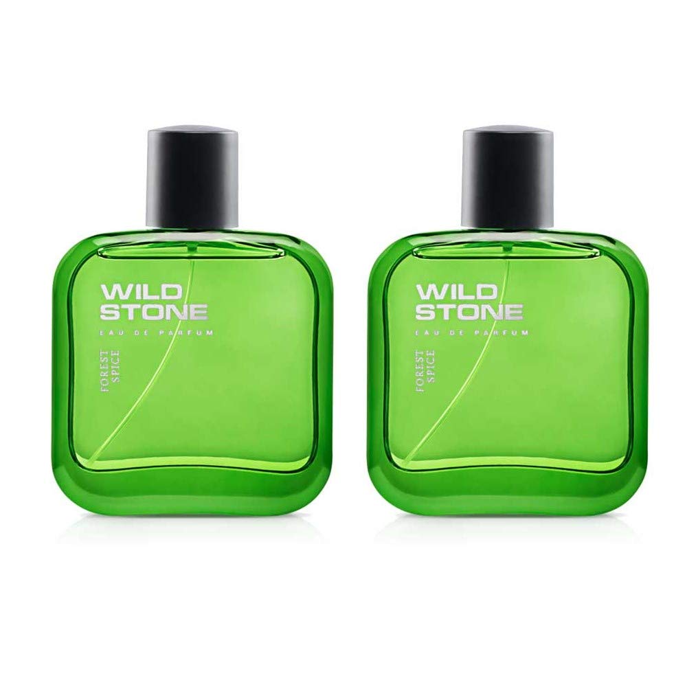 Wild Stone Forest Spice Eau De Perfume For Men 200ml 6.7 Fl.oz. | Pack Of 2 | Perfect For Birthday Gift