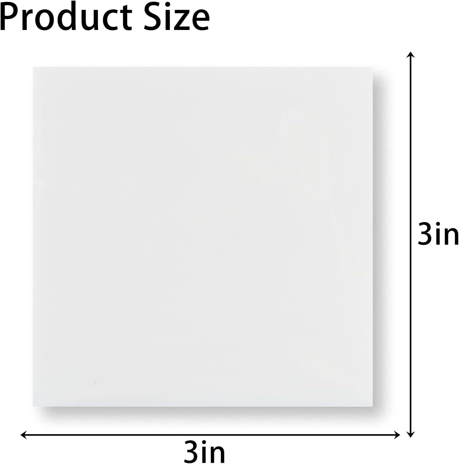 Transparent Sticky Notes, Self-Adhesive Sticky Tabs Sticky Index Tabs For Books Page - 100 Pcs