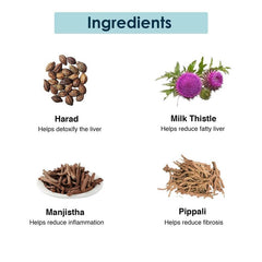 Namhya Liver Cleanse Herbal Tea - 100gm, 3.5 Ounce | Loaded With Harad, Milk Thistle & Ayurvedic Indian Herbs - Helps With Fatty Liver Detox | No Added Sugar, No Artificial Color