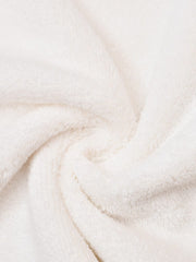 Bombay Dyeing Super Ultrx Zero Twist Plain Dyed Cotton Bath Towel 650 Gsm (White)
