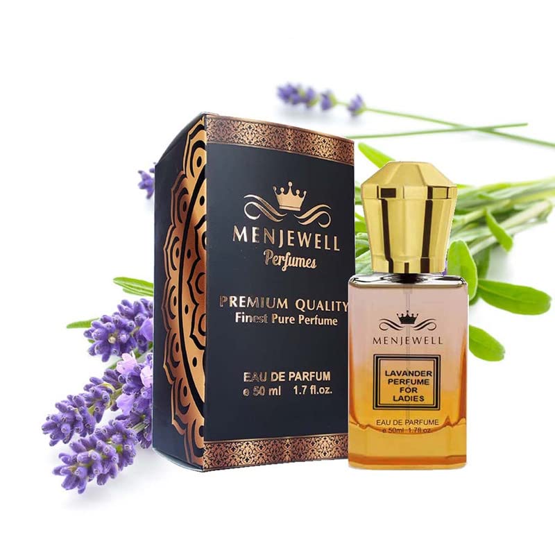 Menjewell Himalayan Champa + Lavender Eau De Parfum 50ml 1.7 Fl.oz. Each Pack Of 2 Long Lasting | Perfume For Ladies