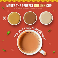 Chaayos Desi Masala Chai - 200gm, 7.05 Ounce, 100 Cups | 100% Natural Ingredients Spiced Chai Tea - Relieves Stress, Boosts Immunity | Medium Caffeine Loose Leaf Tea - Premium Chai Patti