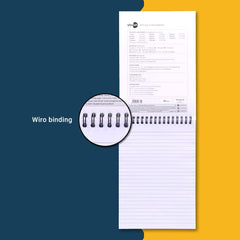 My Notes Notebook Journal For Personal & Office Use, Top Wiro/Spiral Bound, A5, 160 Pages, 3Pc