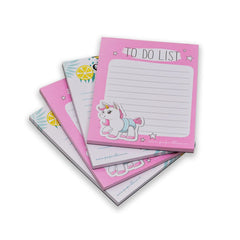 Note Pads For Girls, To Do List Diary Undated Planner Daily Journal Wriitng Pads, Set Of 4