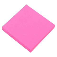List Sticky Note Pads For Home, Office, Study - 3 X 3 Inch | Neon Colors, Pack Of 4 X 100 Sheets