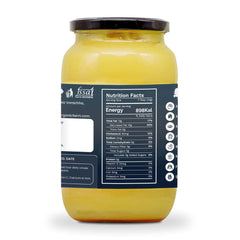 100% Pure Full Moon Cow Ghee By Bhumi Organic | Naturally & Healthy Bilona Method Cow Ghee Perfect For Weight Loss | (1 Litr) 33.8 Ounce | Jar Pack