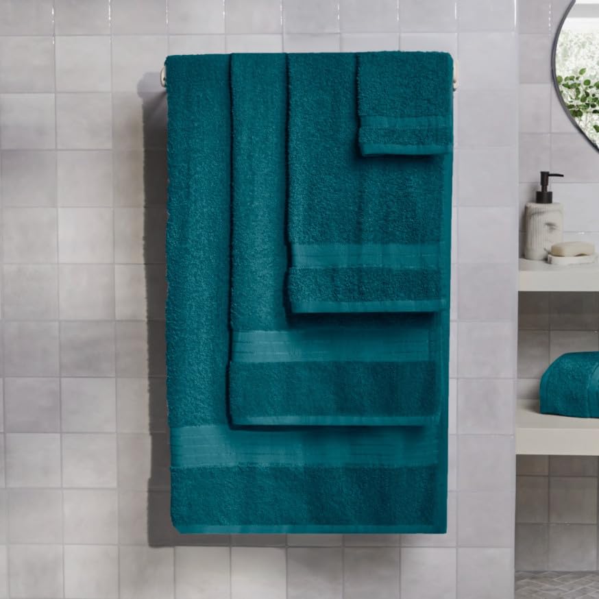 Lavone Premium 100% Cotton Zero Twist Bath Towel 550 Gsm | Ultra Soft & Absorbent Towels For Men & Women Quick Dry Bath Towel (Turquice Blue)