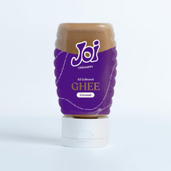 100% Pure Caramel Cultured A2 Cow Desi Ghee By Joi | Good Source Of Protein Fiber Healthy Authentic Bengali Taste Ghee | (200ml) 6.7 Ounce | Plastic Bottle