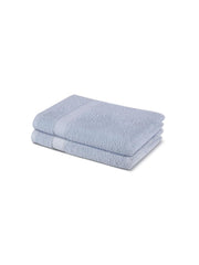 Himeya 100% Cotton Large Size Hand Towels 400 Gsm (Cloudy Grey) - 2 Piece