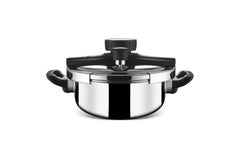 Versatile Triply Stainless Steel Pressure Cooker | Induction Based Cooker, Outer Lid Pressure Cooker, 3 Liters