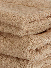 Elstone Home Extra Large Egyptian Cotton Soft Fabrics Bath Towel 500 Gsm (Brown)