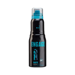 Engage Mate Deodorant For Men Citrus And Fresh Skin Friendly | 150ml 5 Fl.oz. | Ideal For Men