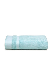 Spaces Hygro Cotton Bath Towel 600 Gsm | Blooms Softer When Washed Ultra Absorbency Dries You Quicker (Light Green)