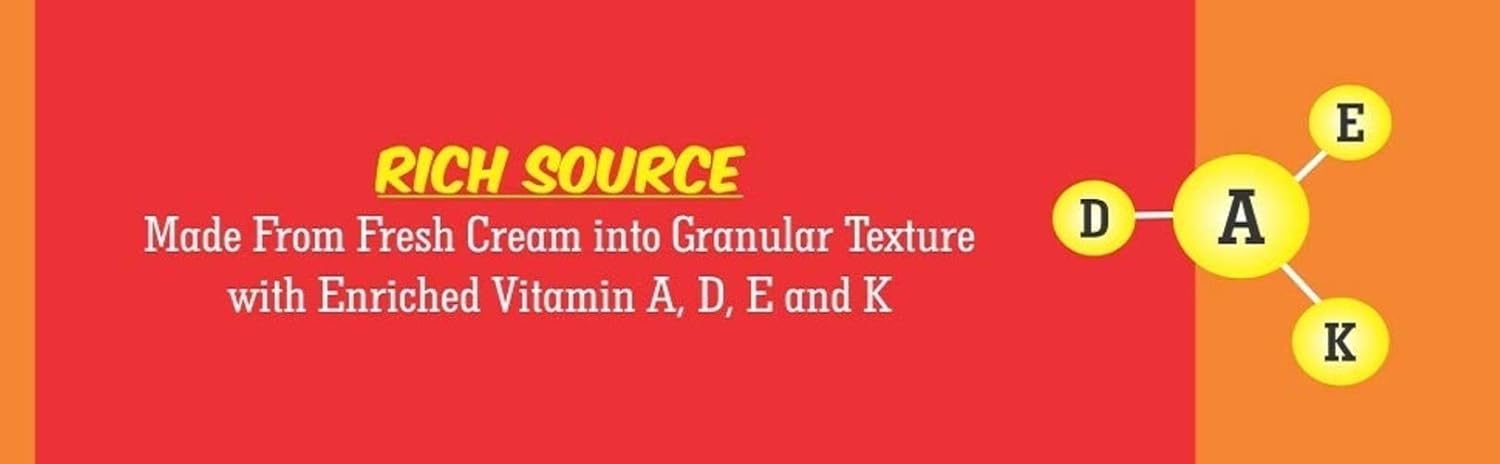 Organic Pure Desi Ghee By Shree Tulsi | Good Source Of Energy & Nutrients Healthy Desi Ghee Perfect For Muscles | (1 Litr) 33.8 Ounce | Box Pack