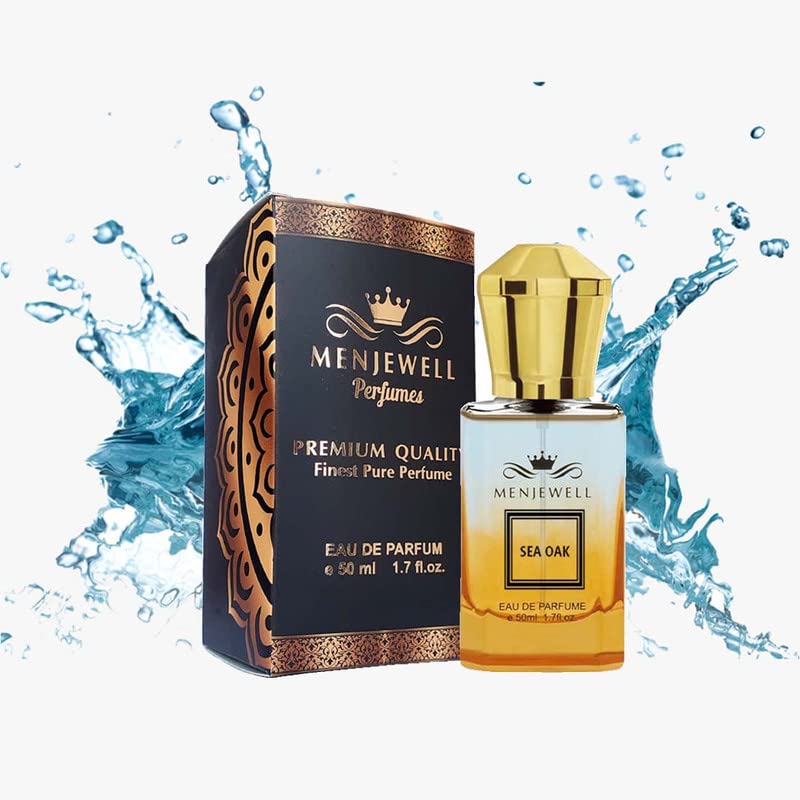 Menjewell Sea Oak Eau De Parfum 50ml 1.7 Fl.oz. Masculine Fragrance | Long Lasting