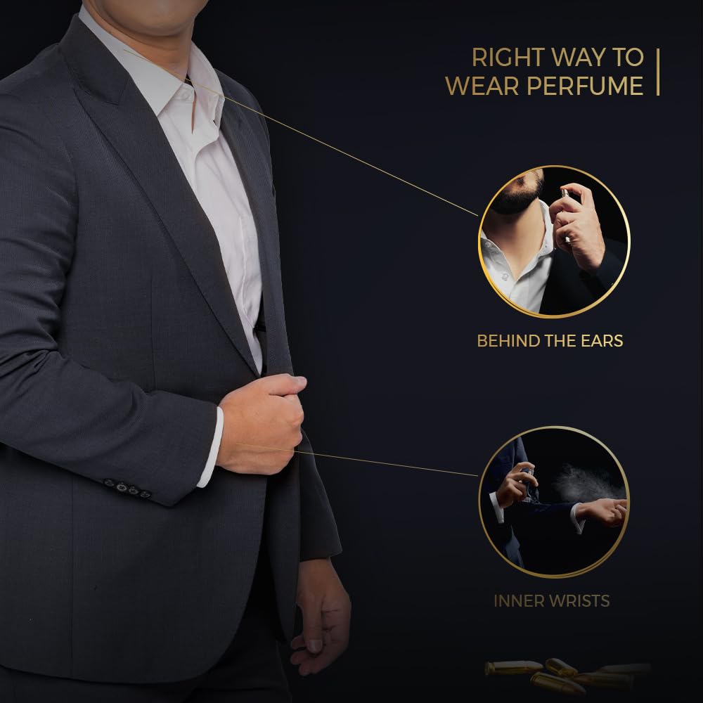 Wild Stone Ammo Eau De Parfum For Men 100ml 3.4 Fl.oz. | Spicy & Woody Long Lasting Fragrance