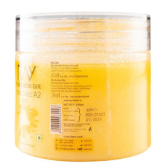 Organic A2 Gir Cow Ghee By Lb Ray | Rich In Nutrients & Healthy Pure A2 Ghee Perfect For Improves Hair Health | (250ml) 8.4 Ounce | Jar Pack