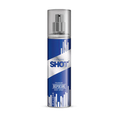 Layer'r Shot Deep Desire Deodorant Body Spray For Men 135ml 4.56 Fl.oz. | Perfect Birthday Gift For Husband