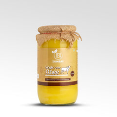 100% Pure A2 Gir Cow Ghee By Bombay Naturals | Rich In Protein Fiber Healthy A2 Gir Cultured Cow Ghee Good For Diet | (1 Litr) 33.8 Ounce | Jar Pack