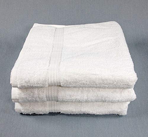 Fresh From Loom Cotton Hand Towel 600 Gsm - Set Of 3 (White)