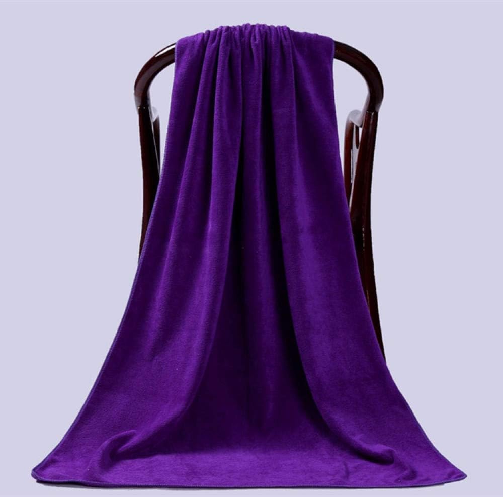 Midastra Microfiber Bath Towel 500 Gsm | Fast Drying, Extra Soft & Absorbent, Perfect for Home, Gym, Travel Bath Towel (Purple)