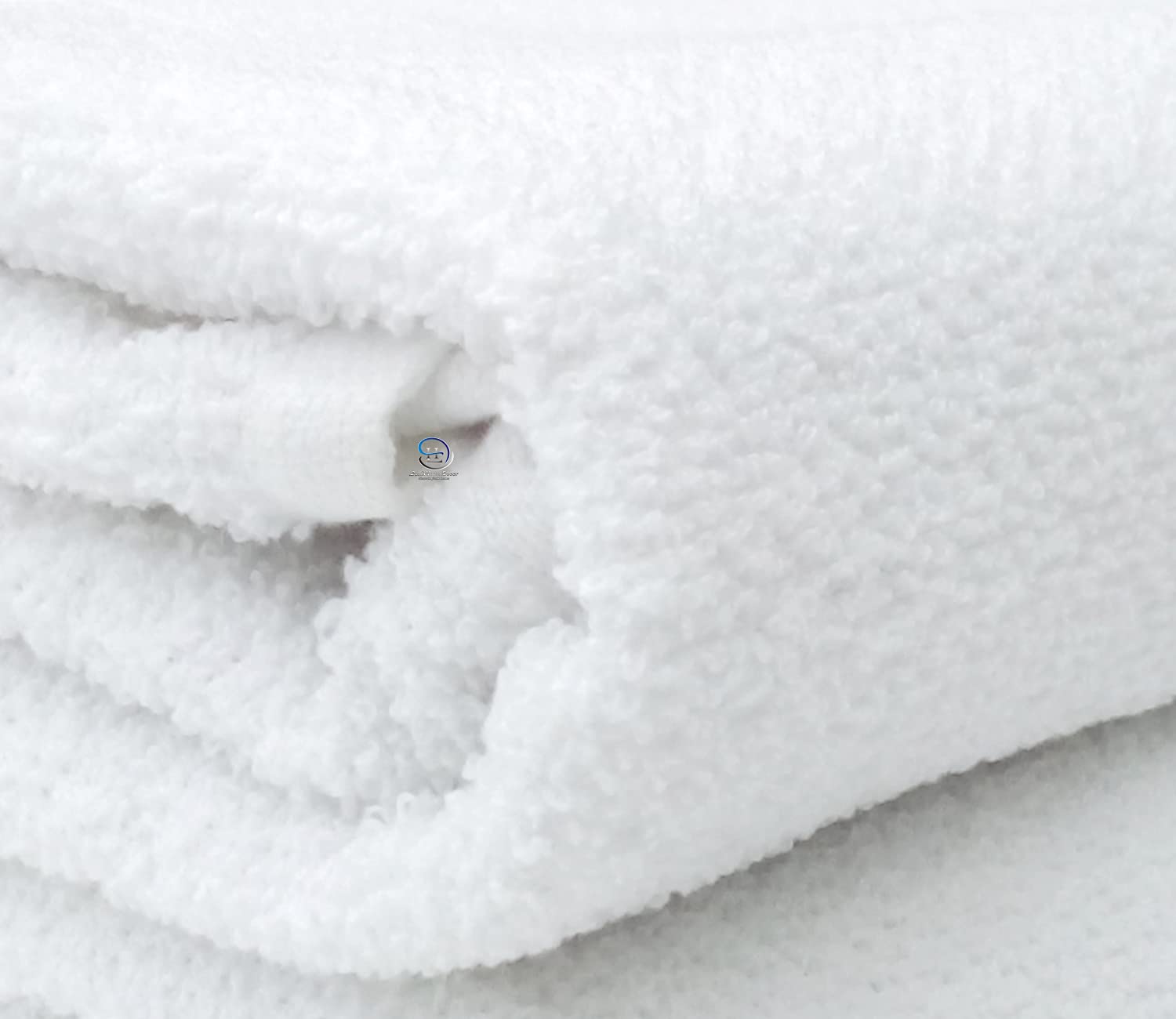 Lush Haven Decor Extra Large Big Men Bath Towel 500 Gsm | 100% Pure Cotton Full Size Xxxl Ultra Soft, Absorbent & Quick Dry Towel (White)