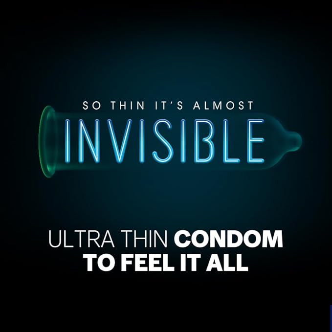 Durex Close Fit Invisible Condoms for Men - 3s | Ultra Thin Condom