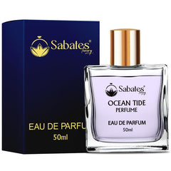 Sabates Ocean Tide Eau De Perfume For Women 50ml 1.6 Fl.oz. | Long Lasting Aqua Fragrance